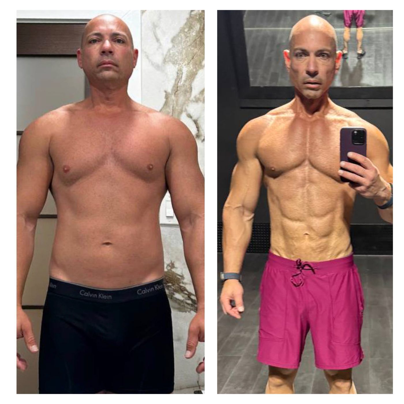 Antes e depois: Renato Andrade