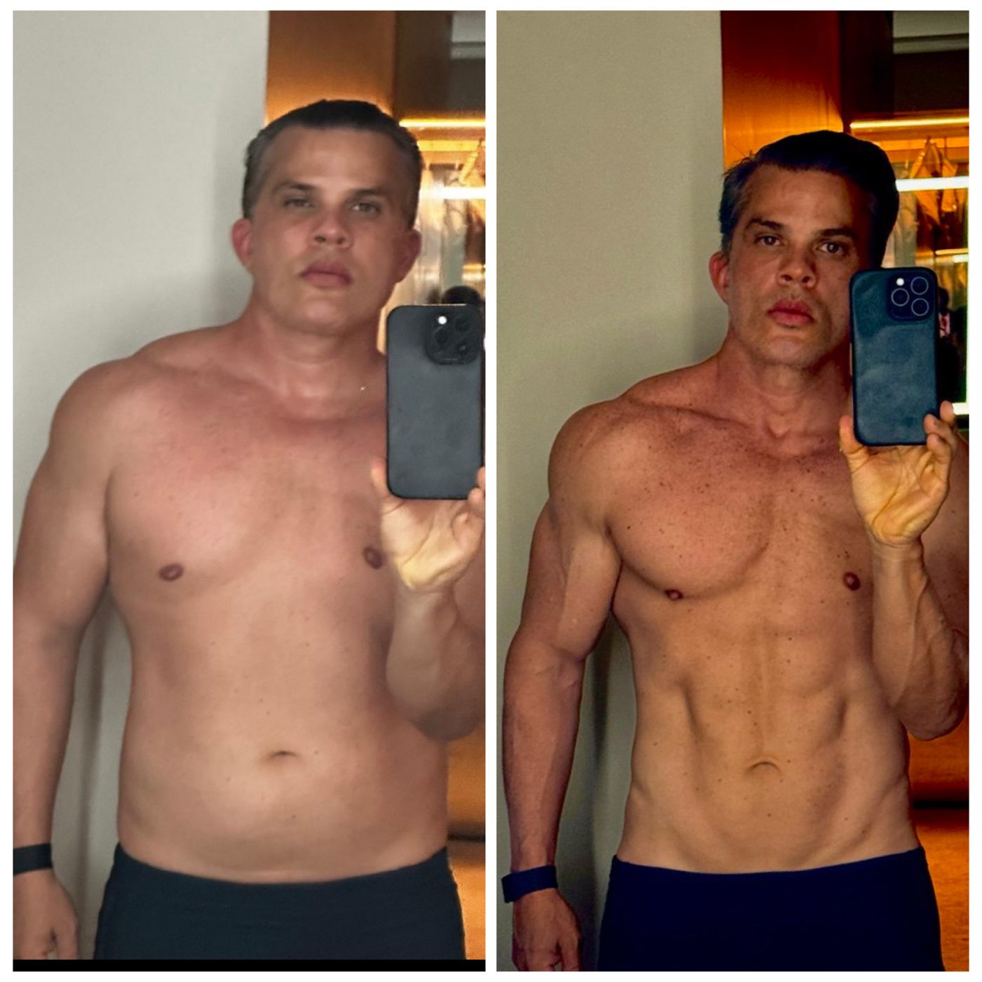 Antes e depois: Omar Belotti
