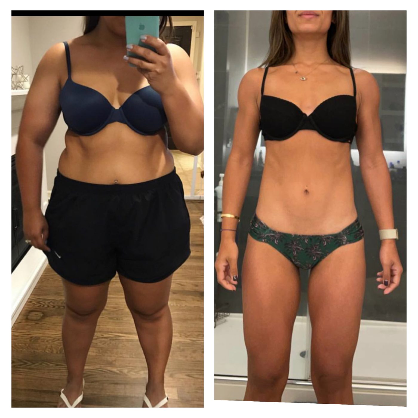 Antes e depois: Fernanda Abone